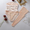 Komplet Body Zmysłowej Bielizny Modelującej Nude Silhouette